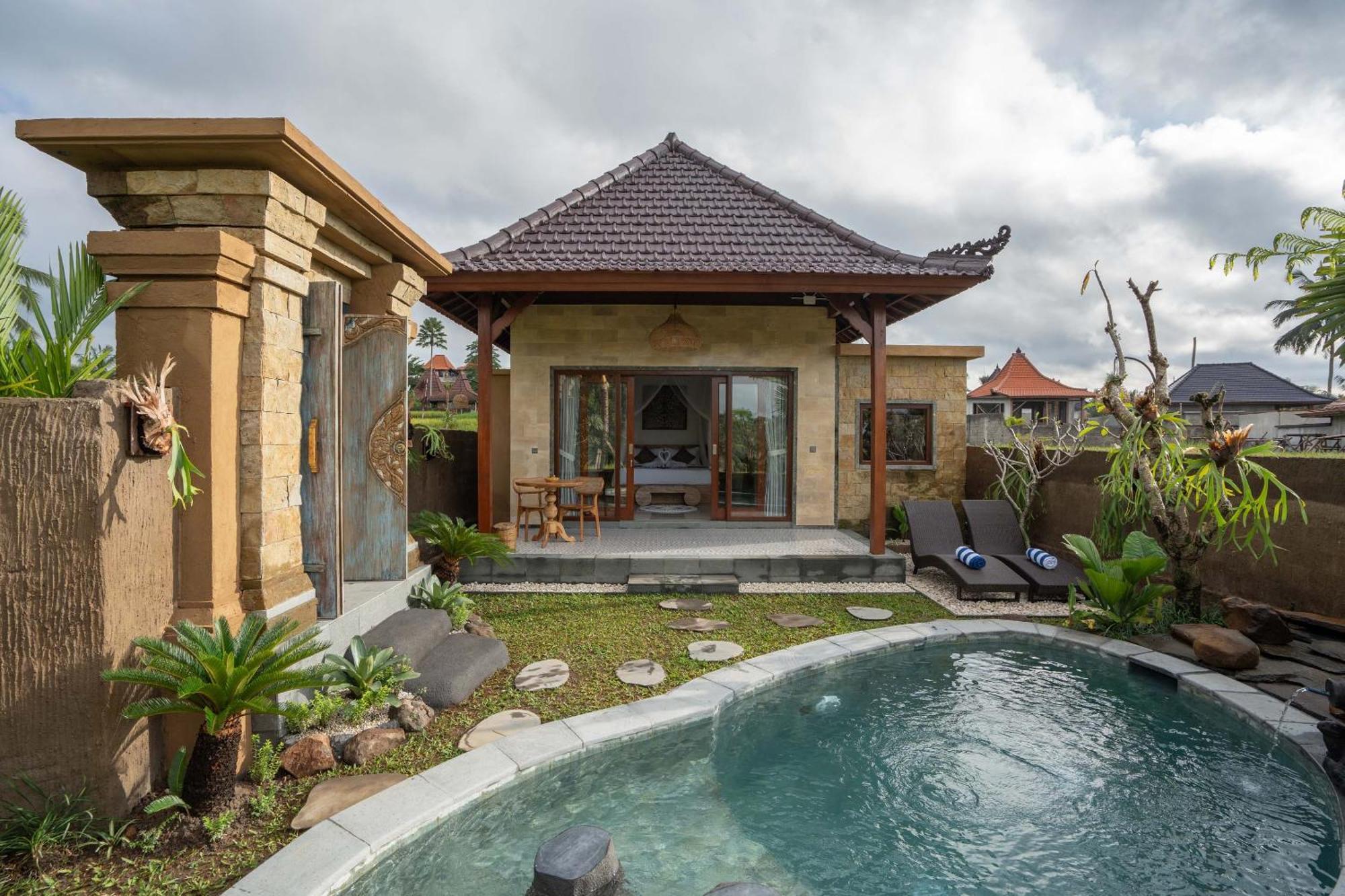 Sawah Sebatu Villa Ubud Exteriér fotografie