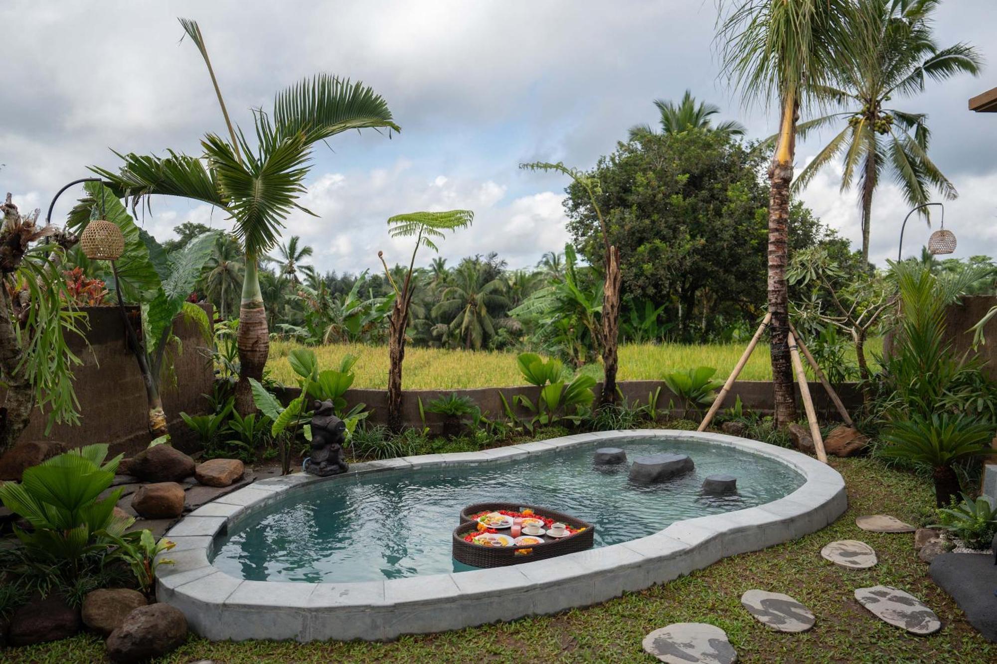 Sawah Sebatu Villa Ubud Exteriér fotografie