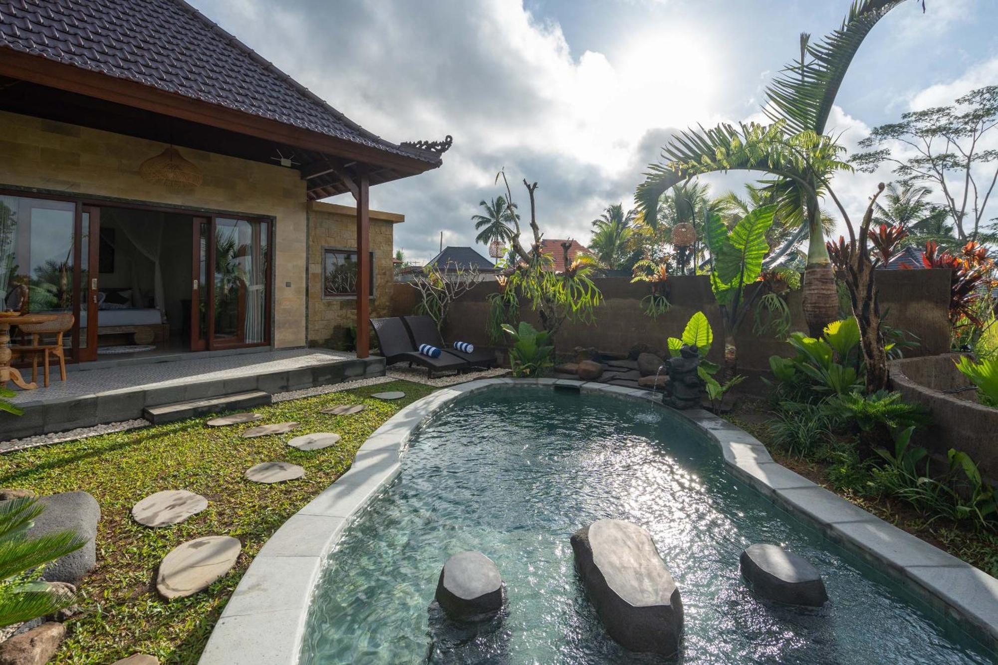 Sawah Sebatu Villa Ubud Exteriér fotografie
